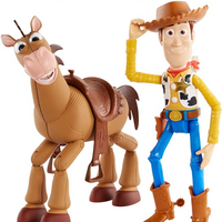 Toy Story - figurines articulées Woody & Pile-Poil