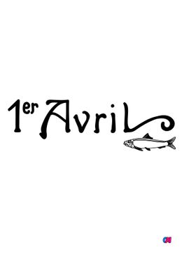 Coloriage Poissons d'avril - 1er avril