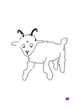 Coloriage Le petit Prince - Dessine-moi un mouton