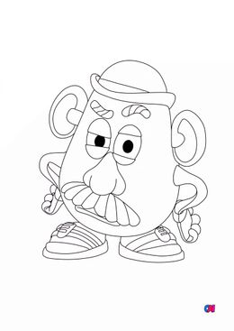 Coloriage Toy Story 4 - Monsieur Patate